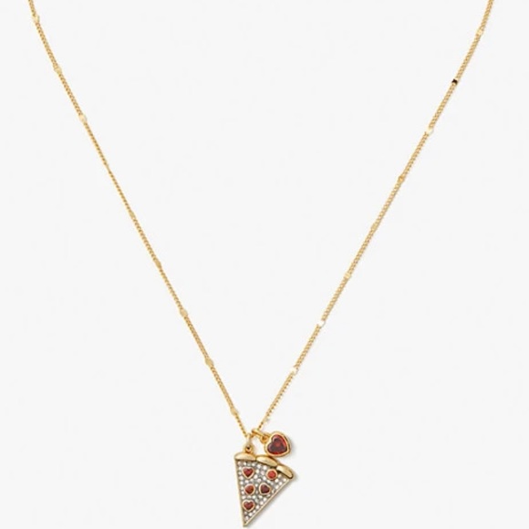 Kate Spade pizza my heart pendant necklace - Picture 4 of 9